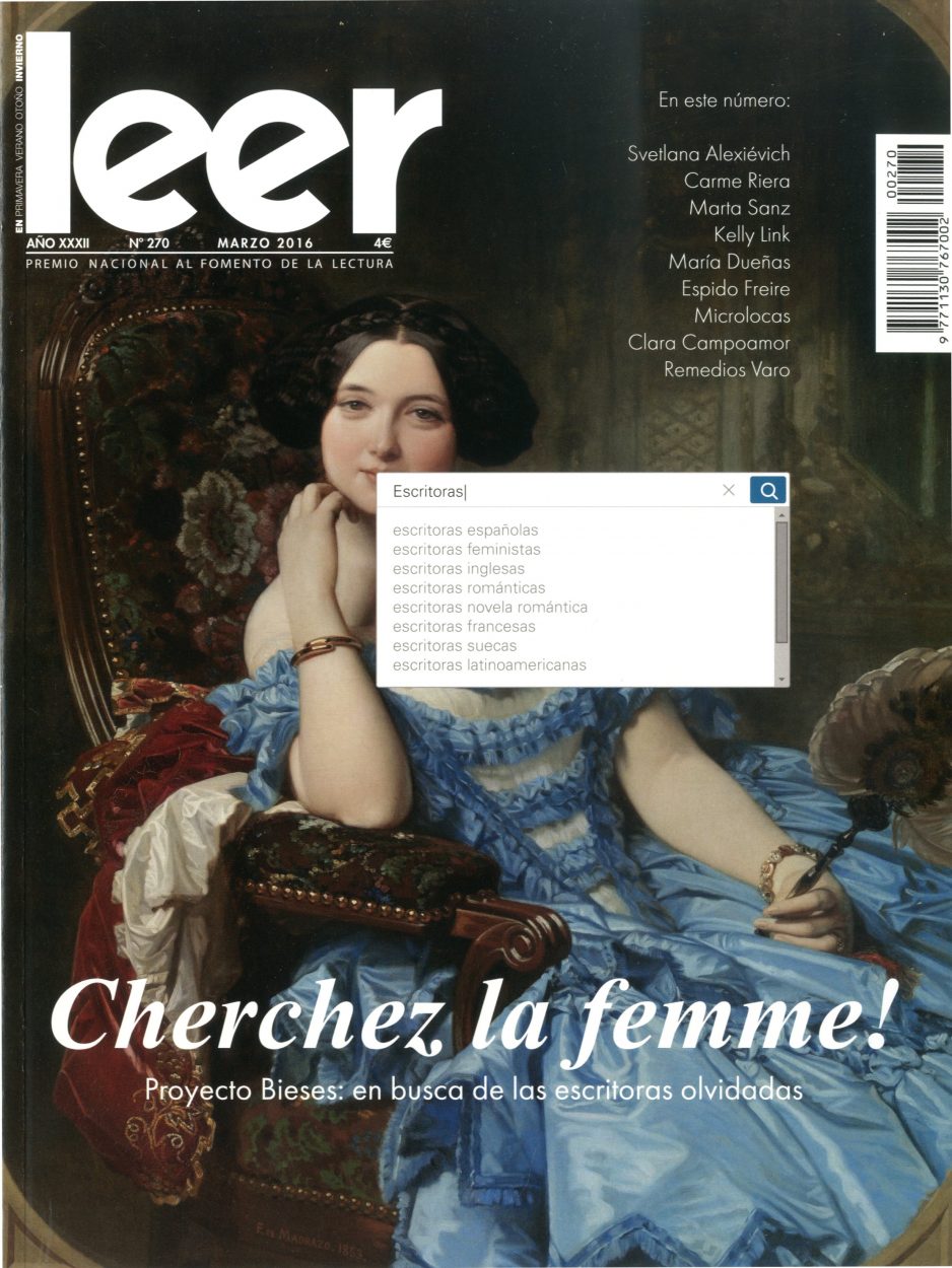 El proyecto BIESES en la portada de la revista «Leer»
