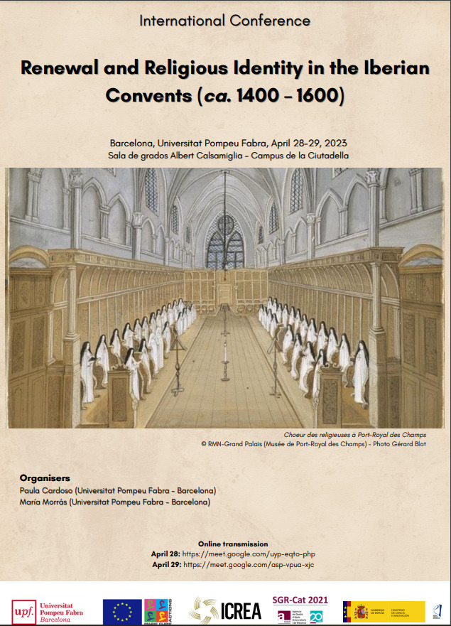 International Conference Renewal and Religious Identity in the Iberian Convents (ca. 1400 – 1600)