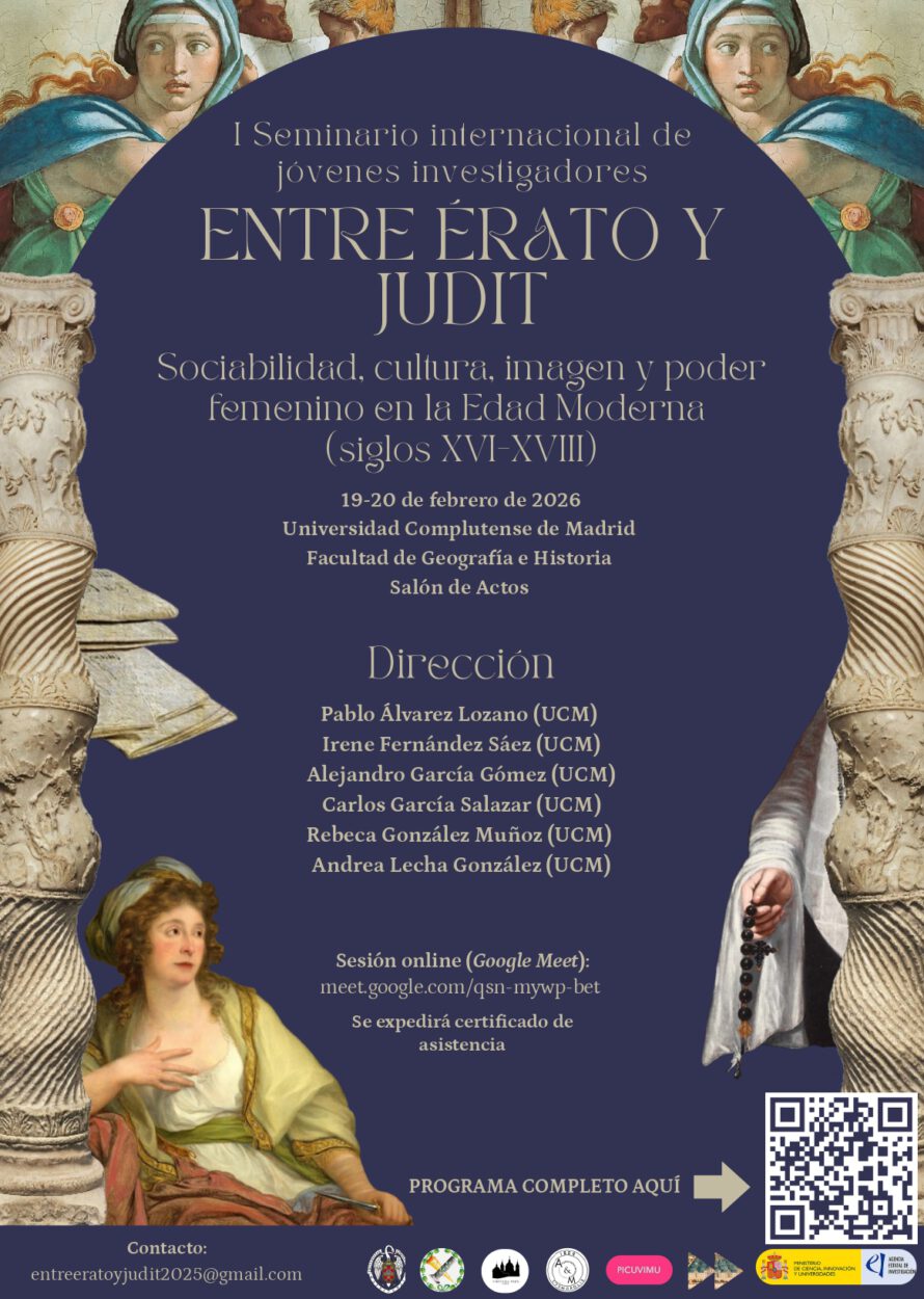 I Seminario internacional de jóvenes investigadores Entre Érato y Judith